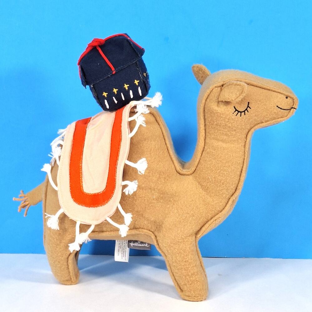 Hallmark 2021 Kindness Camel Felt Plush Christmas Decoration with Gift Box